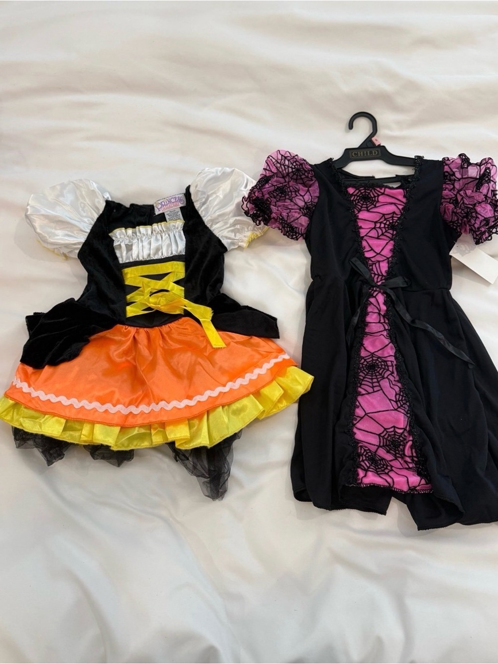Dutch girl and witch costumes 18-24 months